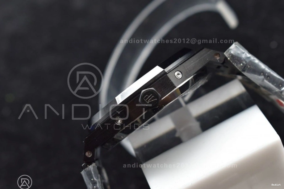 A5134 Ceramic Best APSF1:1 V2 Black Ceramic Oak Bracelet Perpetual Black on 41mm Royal Dial Calendar Edition 0312